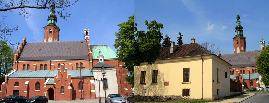 KOŚCIÓŁ FARNY PW. ŚW. JANA CHRZCICIELA I RELIKTY ZAMKU RADOMSKIEGO