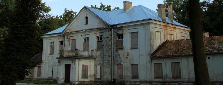 DAWNY ZESPÓŁ DWORSKO-PARKOWY NA WOŚNIKACH